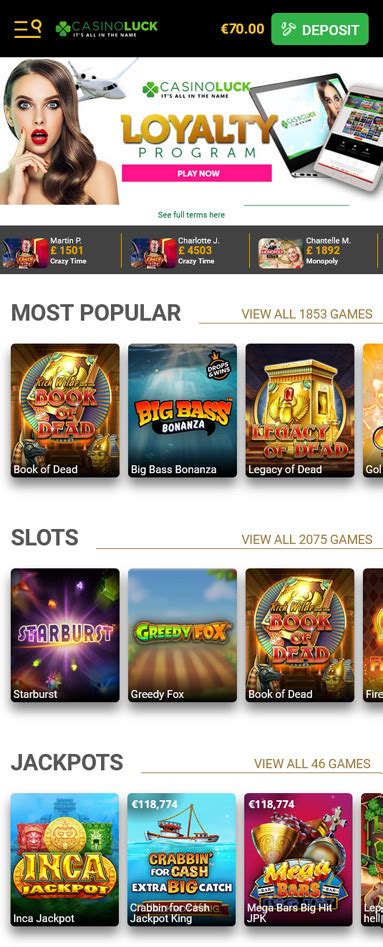 casinoluck review|2023 CasinoLuck Review On Mobile + App, Bonus.